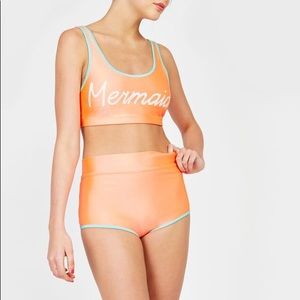 Mermaid high waisted bikini